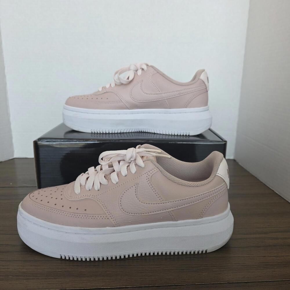 Nike Court Vision Alta Pink Sneakers Women's Size 9